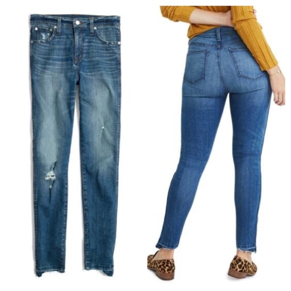 is a 10 inch rise high waisted